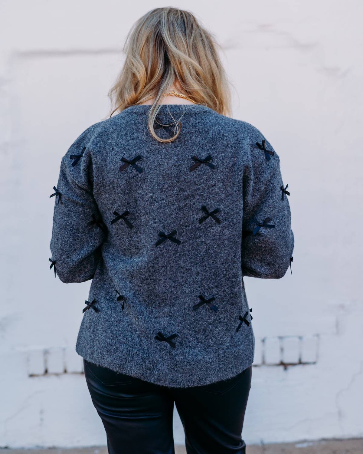 A La Carte - Bows Cardigan