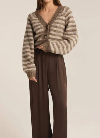 Z Supply - Este Metallic Stripe Cardigan