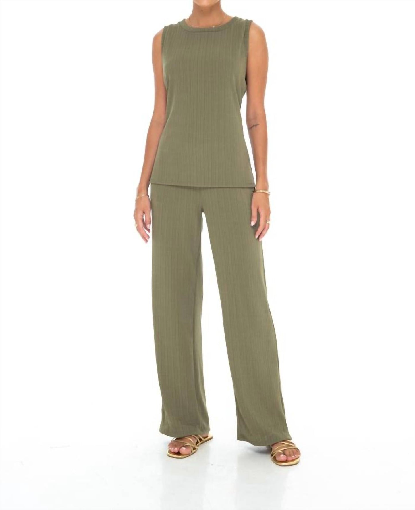 Phie Collective - Knitted Flared Pant