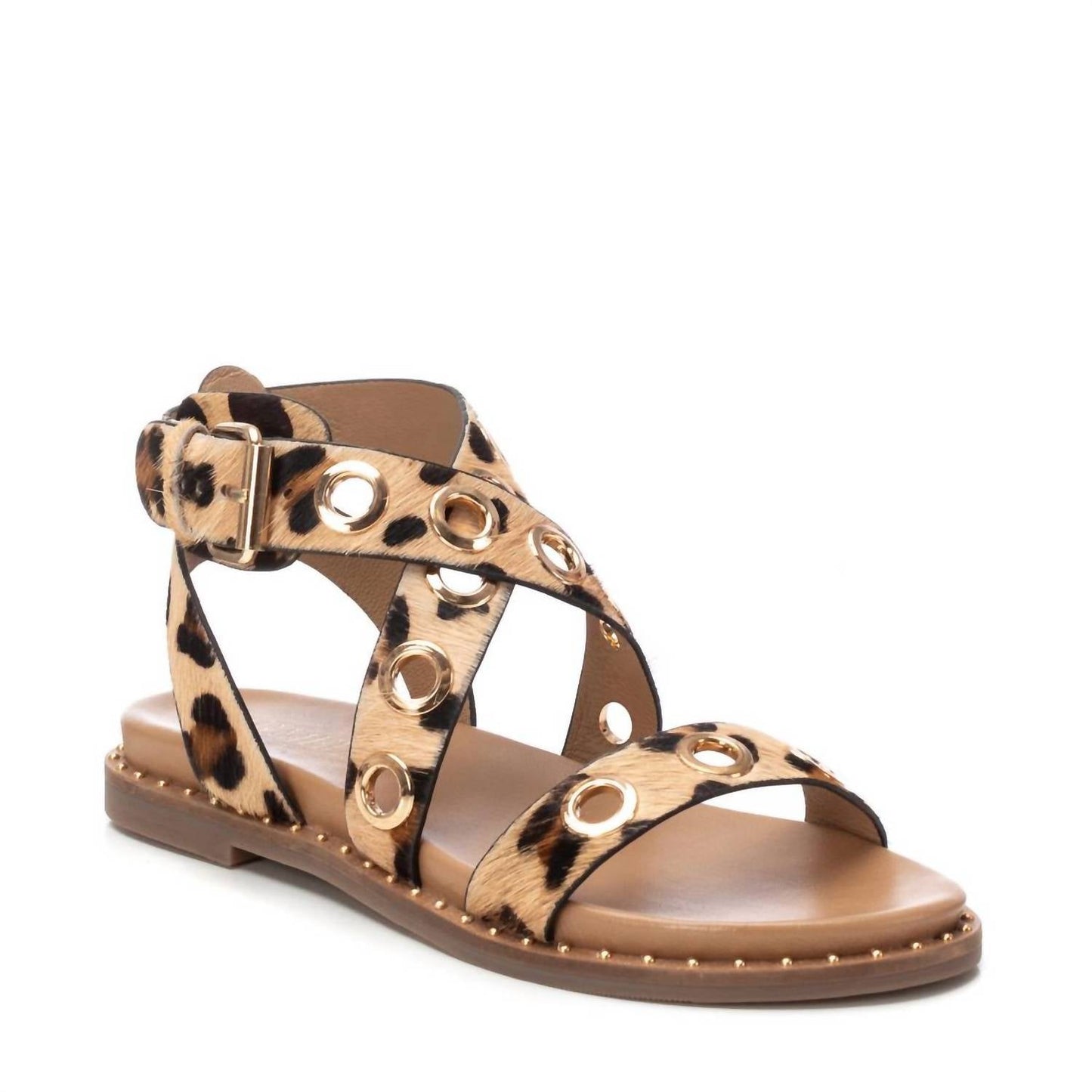 Xti - Women's Gladiator Sandal With Eyelet Detail
