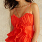 Amur - Sandie Pleated Shell Top