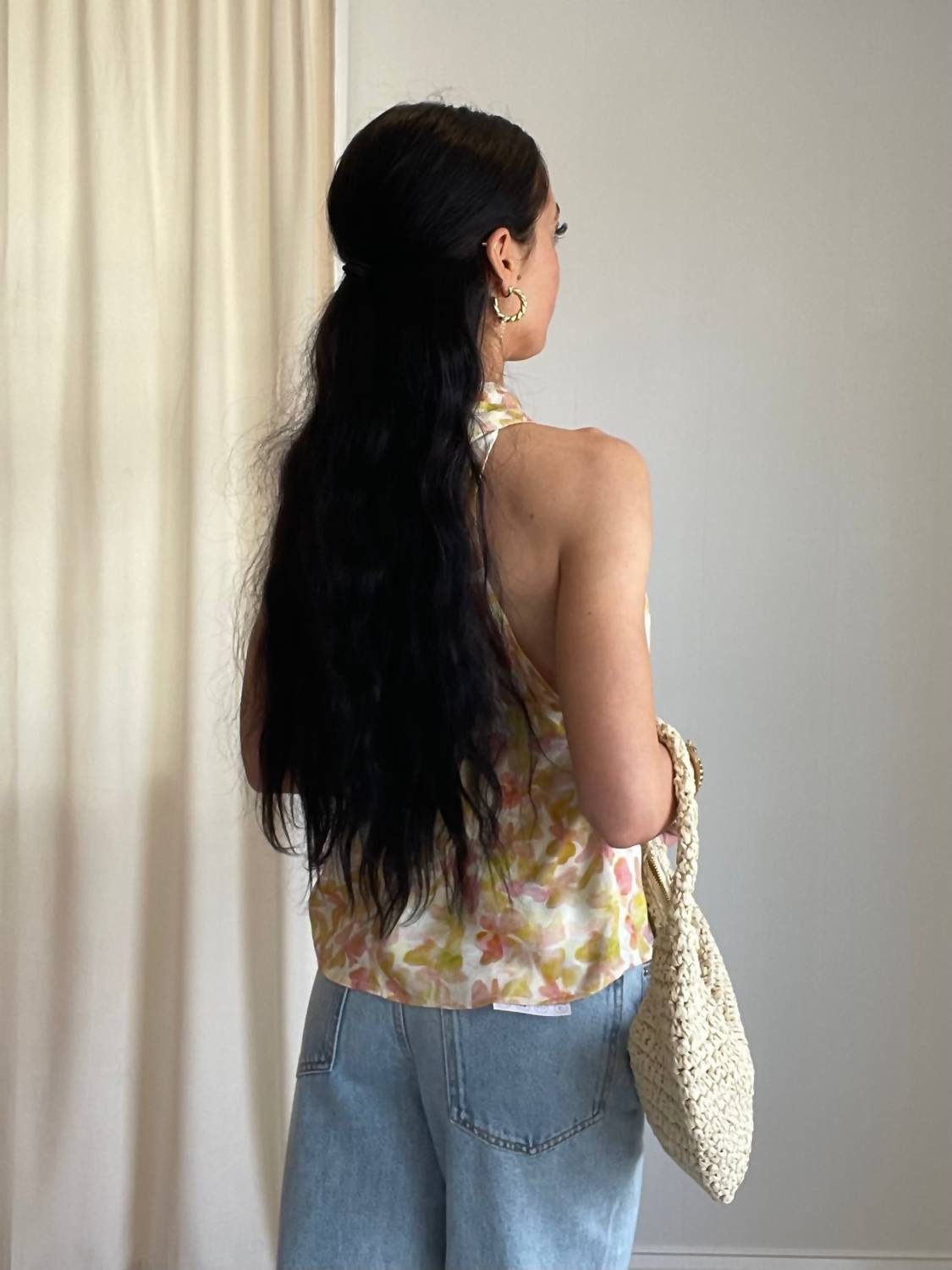 Lucy Paris - Thora Floral Halter Top