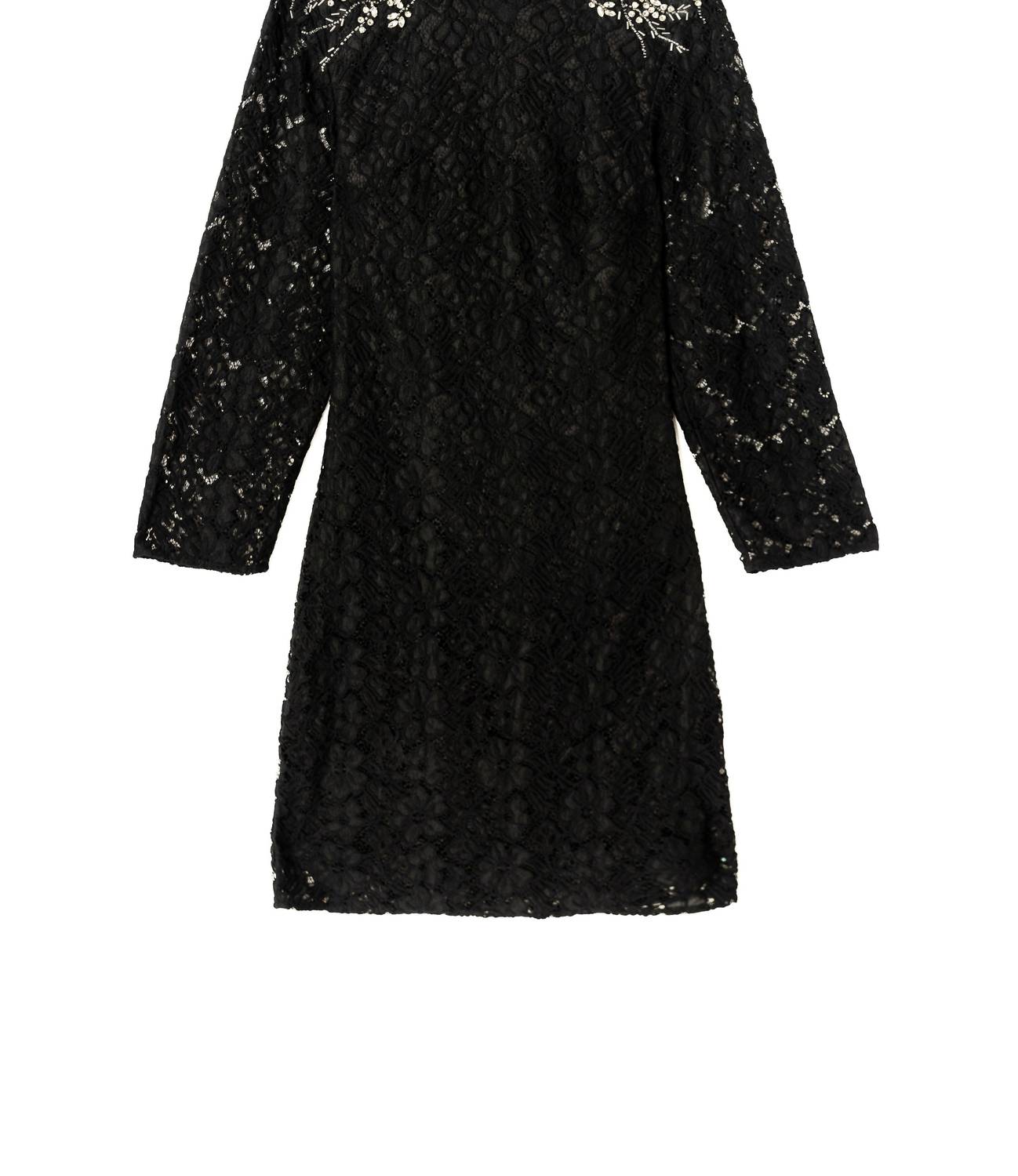 Sasha+Z - Women's Diamante Work Lace Dress