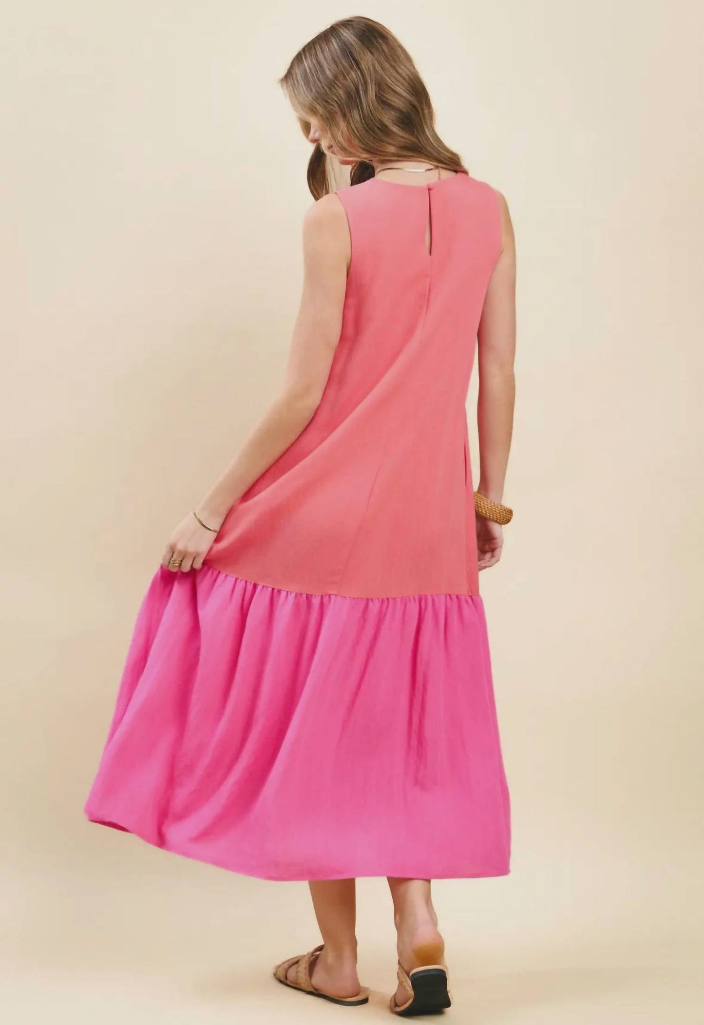 Tcec - The Isla Drop Waist Midi Dress