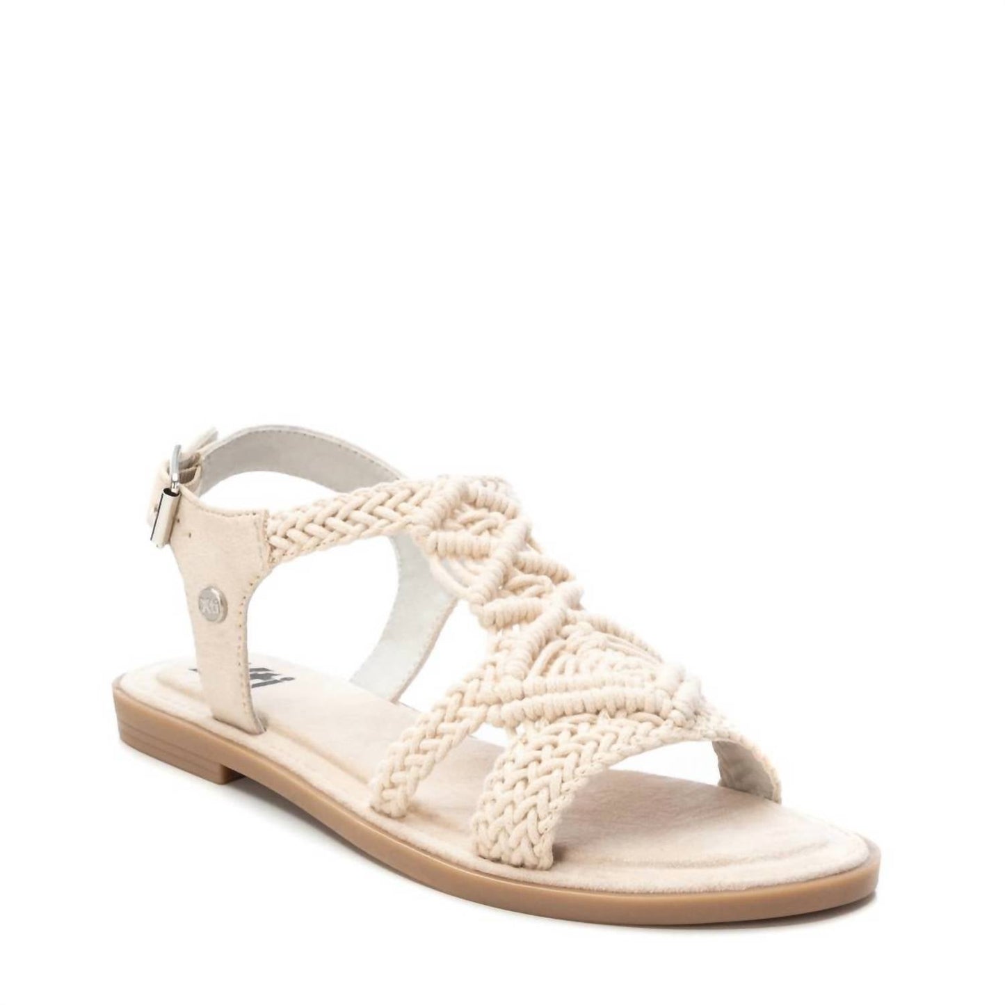 Xti - Women's Braided Strap Flat Sandals