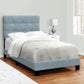 Transitional Upholstered Bed Frame