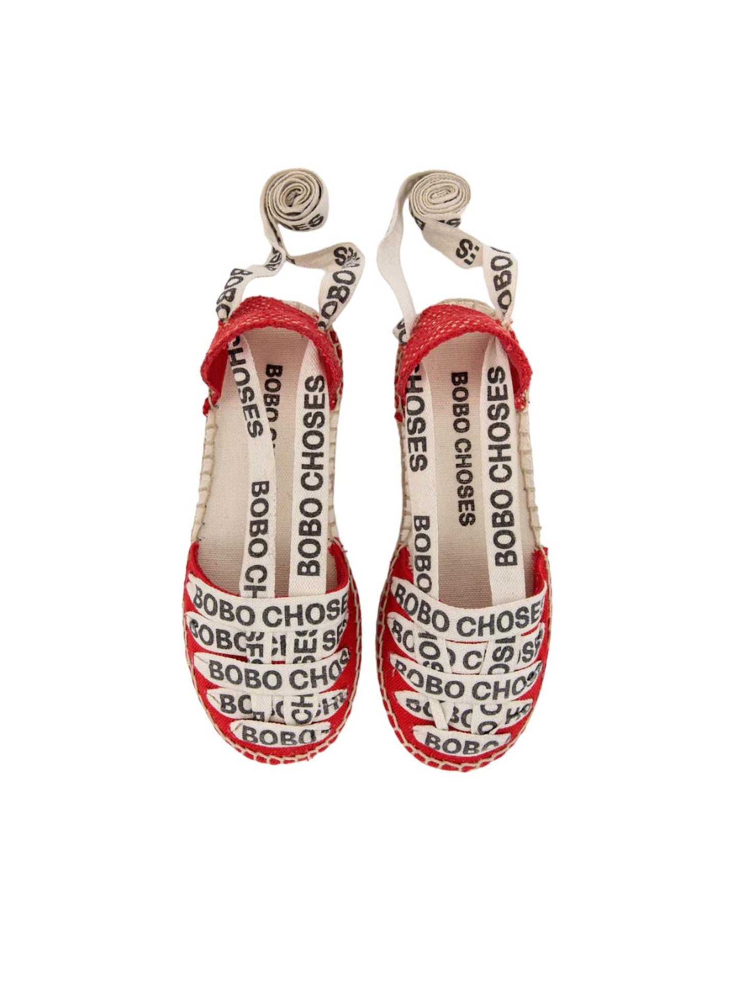 Bobo Choses - Girl's Lace-up Cotton Espadrille