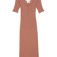 Nation Ltd - Haidee Heavy Rib Midi Dress