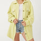 Free People - Ruby Long Sleeve Button Front Jacket