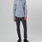 Bugatchi Uomo - Glen Plaid 6 Way Stretch Long Sleeve Shirt
