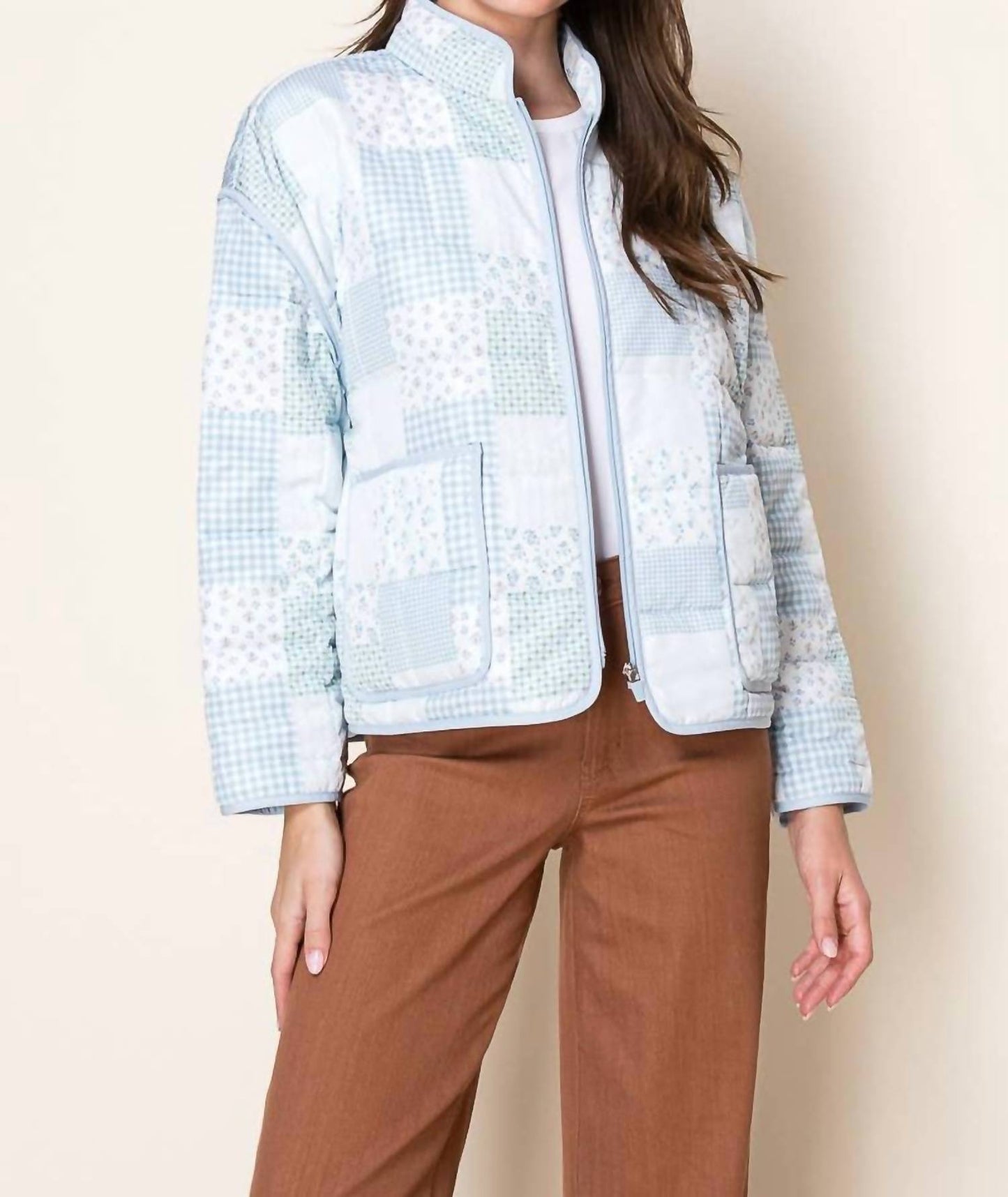 26 International - Patchwork Quilted Jacket
