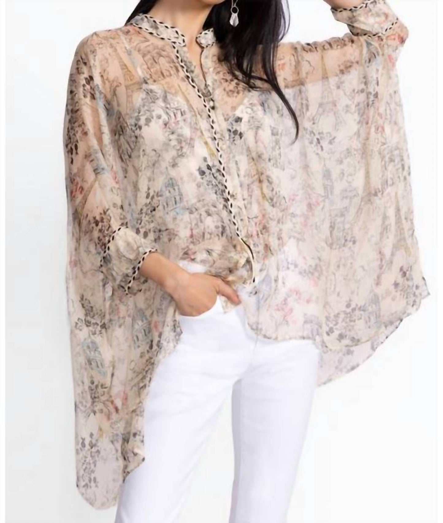 Johnny Was - KATIA OVERSIZED BLOUSE Louise