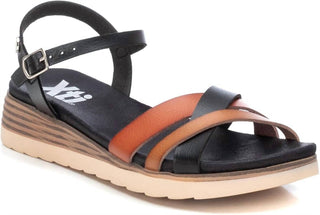 Xti - Women's Low Wedge Strappy Sandals