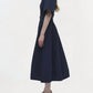 Jonathan Simkhai - Deanna Short Sleeve Belted Mini Dress