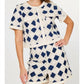 Current Air - Diamond Lace Jacket & Shorts Set