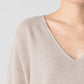 Eileen Fisher - Organic Linen Cotton V-Neck Top