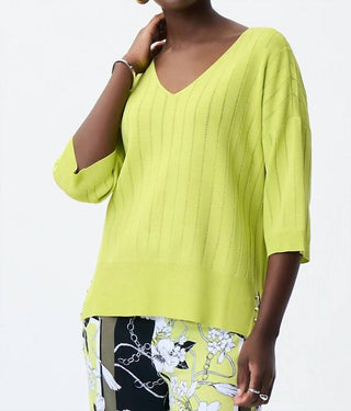 Joseph Ribkoff - Knit Quarter Sleeve Top