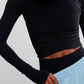 Free People - Elsie Ruched Long Sleeve top