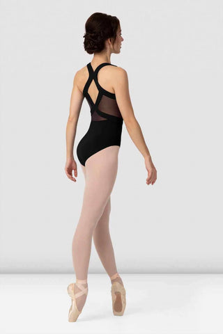 Bloch - Plain Mesh Wide Strap Leotard
