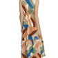 Entro - Geometric Cut Out Midi Dress