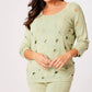 Angel Apparel - Cutwork Scoop Top
