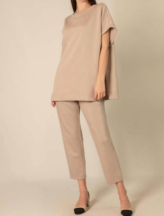 P.Cill - Lou Waist Band Ankle Pants