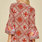 Andree By Unit - South Beach Embroidered Bandana Top
