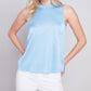 Charlie B - Ribbed Crew Neck Sleeveless Top