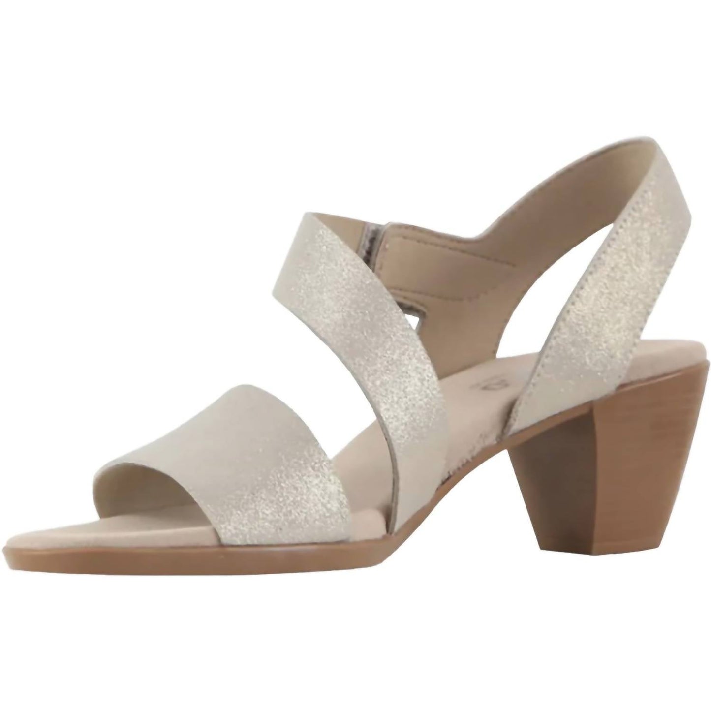 Munro - Women's Lucia Champagne Shimmer Heels