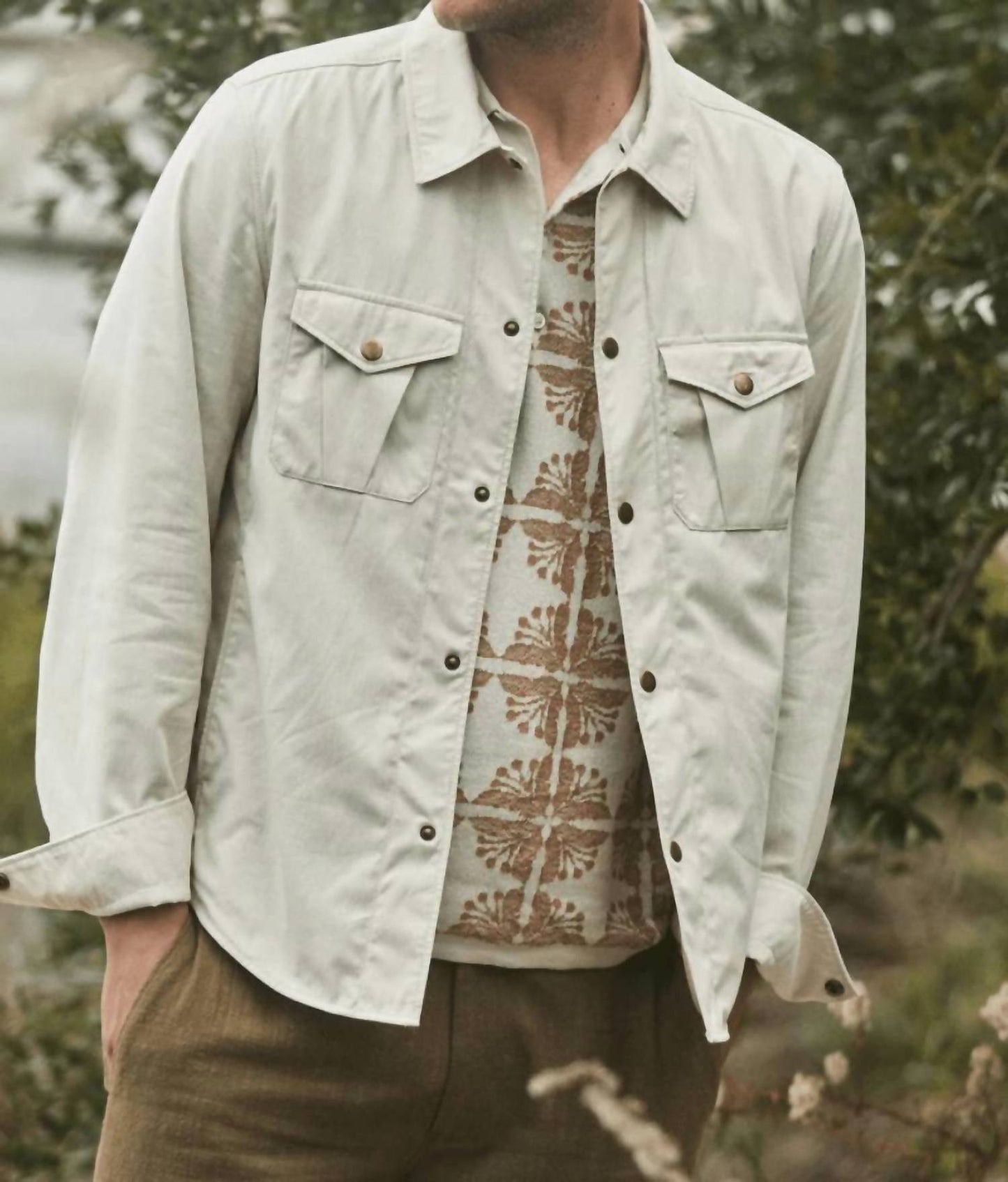 Billy Reid - Pincord Roy Shirt Jacket