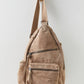 Free People - Women's Oxford Suede Sling Bag
