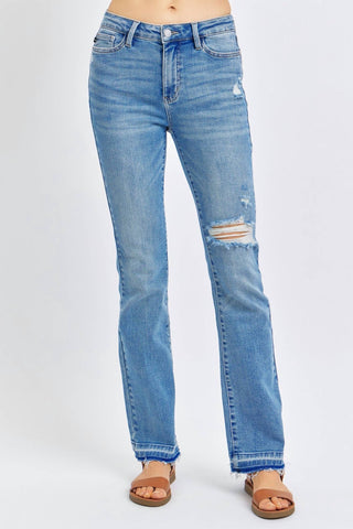 Judy Blue - MR Destroy & Released Hem Women's Bootcut Jeans