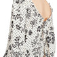 Free People - Intimately Free People One on One Bodysuit Top Shirt Ivory Floral