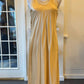 Brazeau Tricot - Women's Silk Charmeuse Racer Back Midi Dress