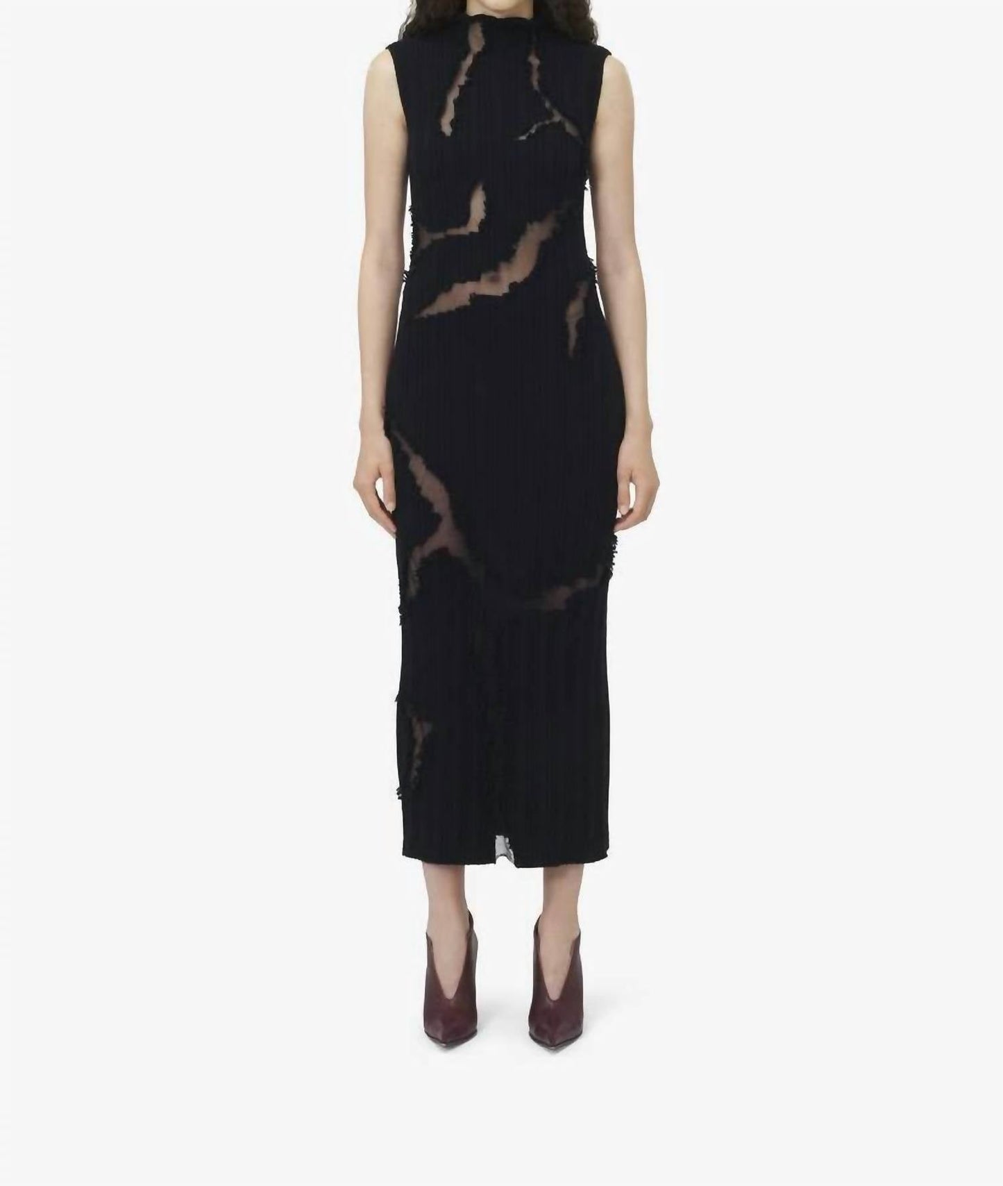 Alexander Mcqueen - Distressed Knit Dress