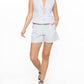 Mono B - Front Pleated Shorts