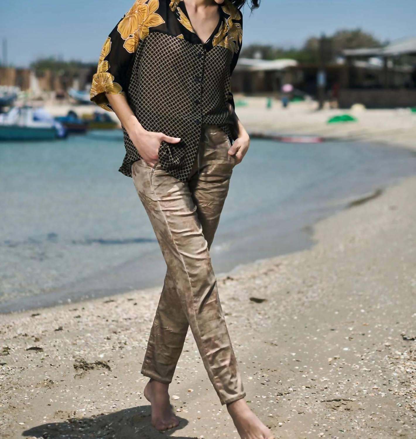 Alembika - Floral Iconic Stretch Jeans