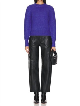 Pistola - Taylor High Rise Bowed Straight Pants