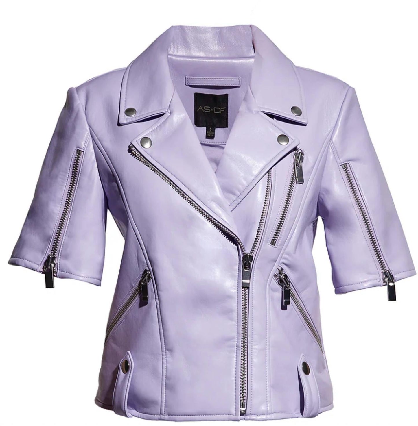 As By Df - Nico Recycled Leather Moto Jacket