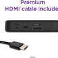 Roku Premiere HD/4K/HDR Streaming Media Player Simple Remote and Premium HDMI Cable