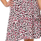 Leota Women's Calista Animal Print Dress Pink Size 3X