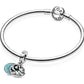 Pandora - Stork And Twinkling Stars Dangle Charm