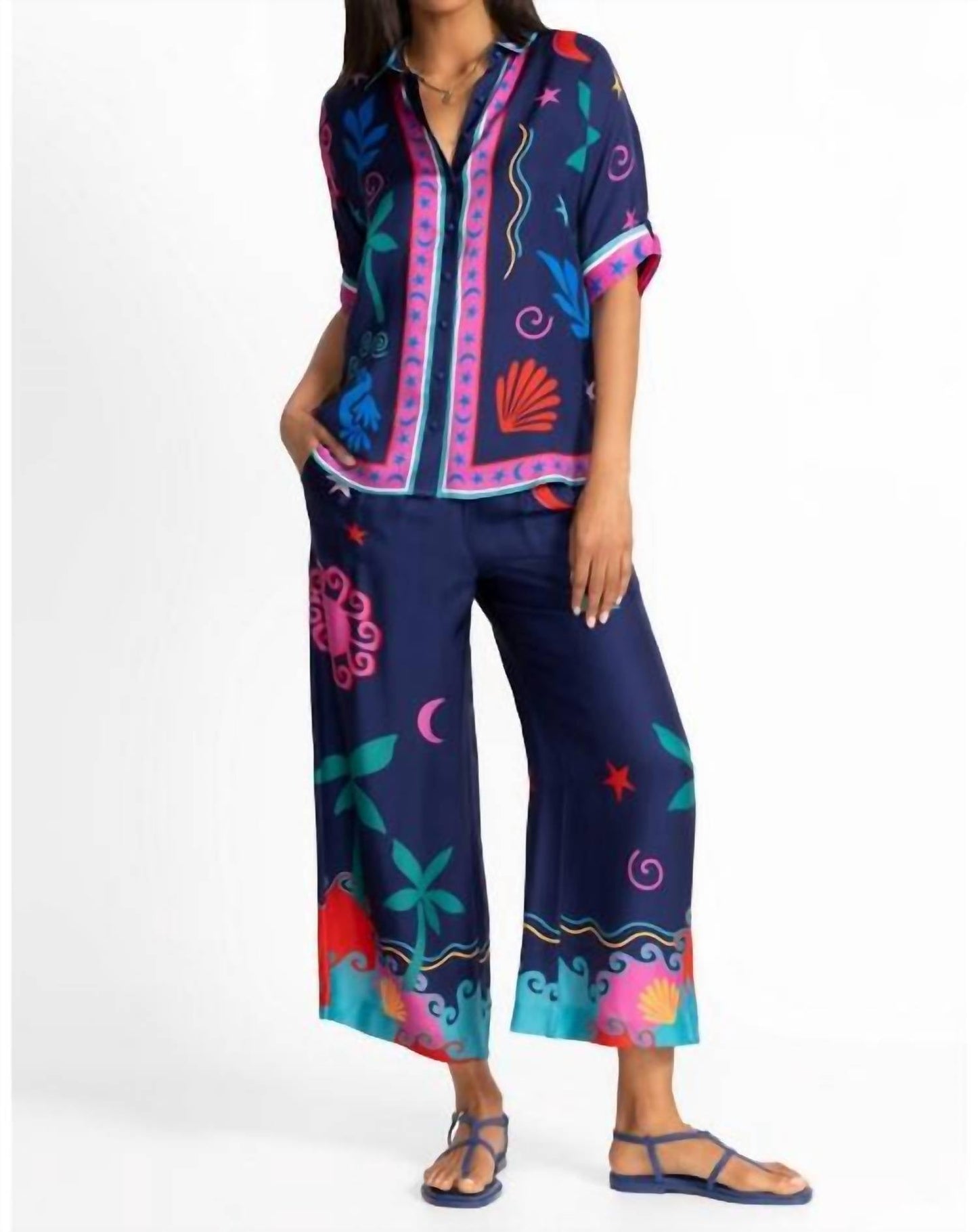 Johnny Was - FERNANDA BUTTON DOWN SHIRT