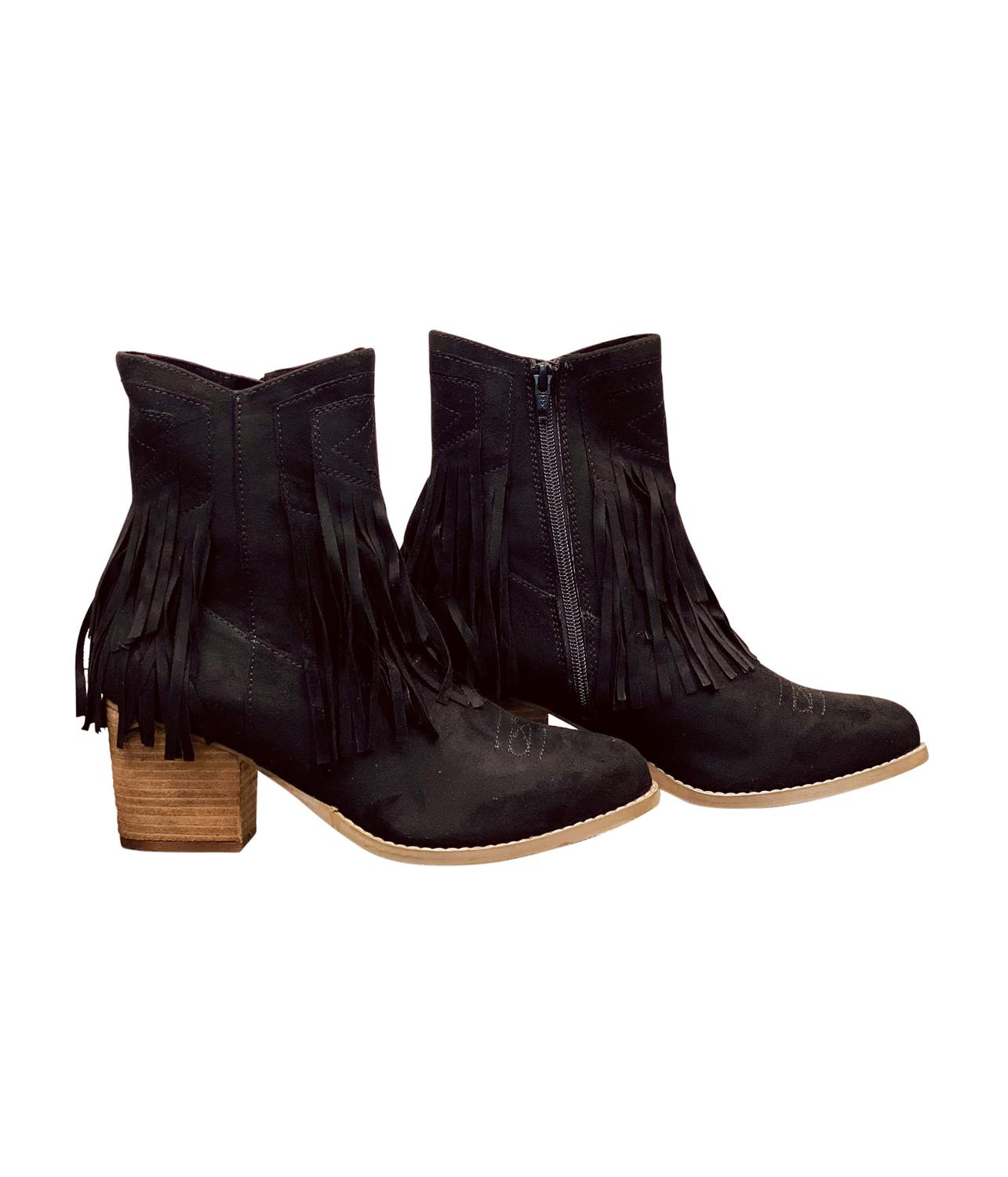 Not Rated - Women's Sandra Fringe Booties