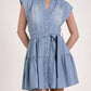 Elan - Collared Slvless Dress