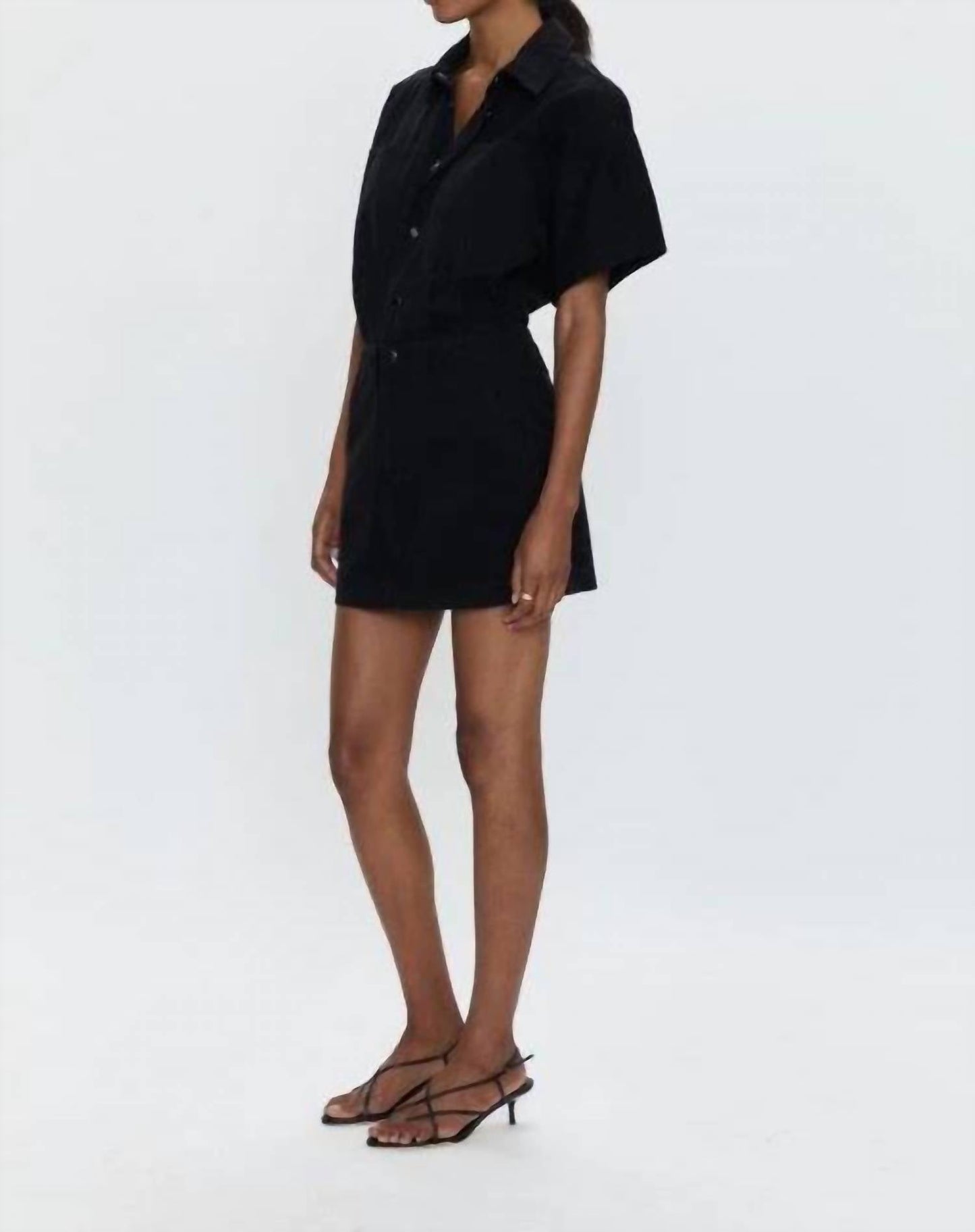 Pistola - Tully Mini Button Down Dress
