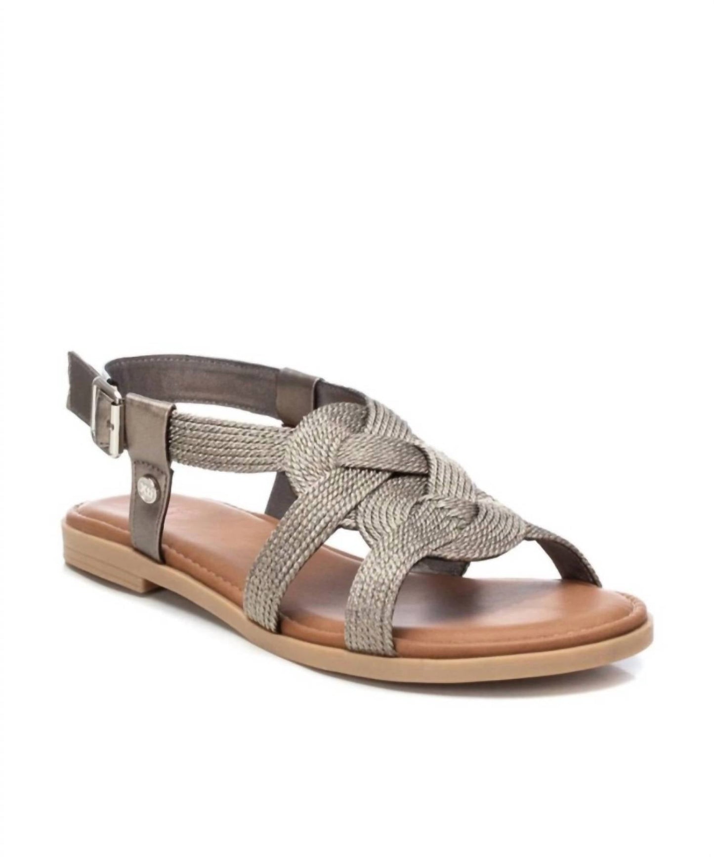 Xti - WOMEN'S BRAIDED FLAT SANDALS