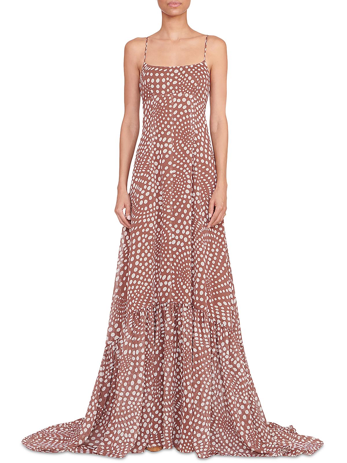 Staud Florence Dress Brown Size L