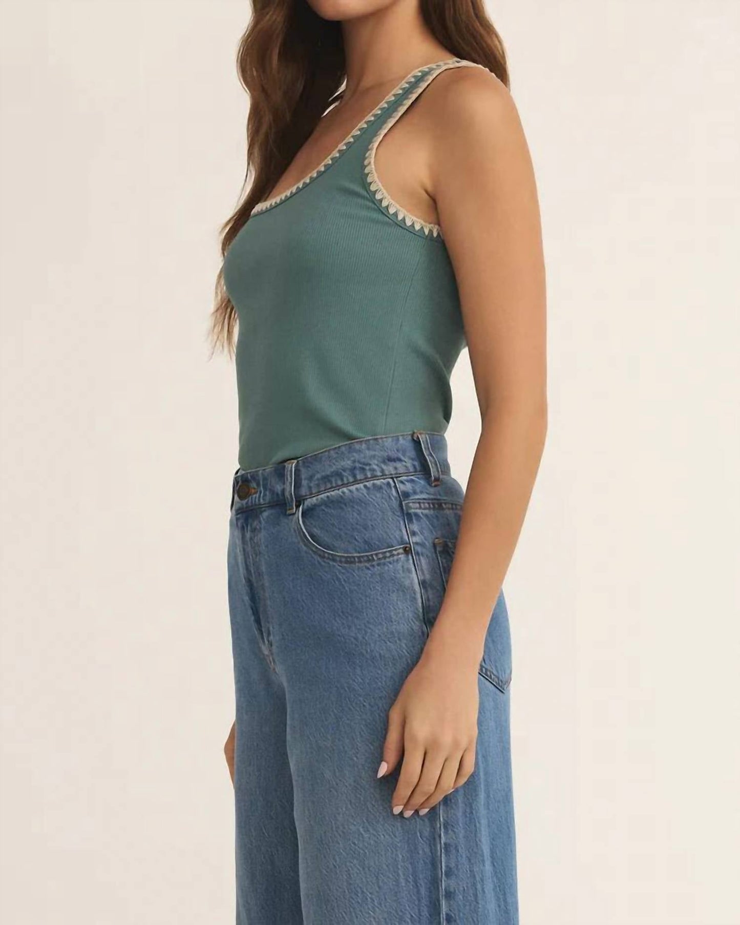Z Supply - Ribbed Tank With Stitching
