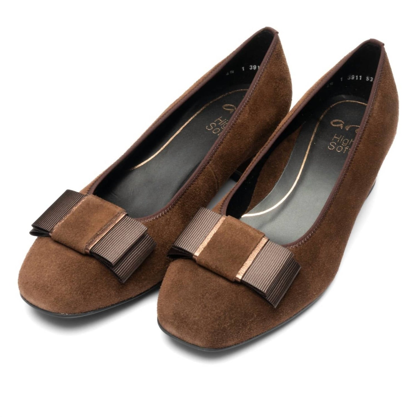 Ara - Women's Garnet Bow Block Heel Pump